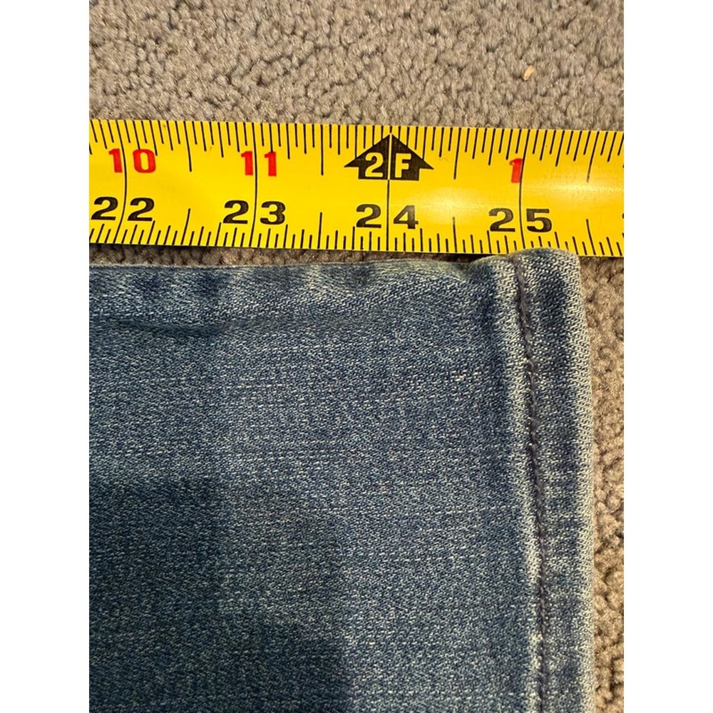 Quince High Rise Skinny Jeans Women 32 Seaside Blue Denim NWT Minimalist Tencel - Picture 11 of 12
